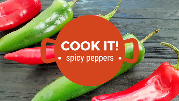 Cook it! Spicy peppers
